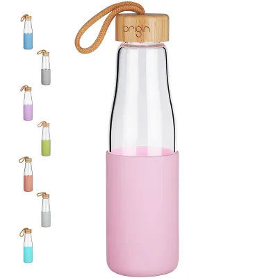 Glass Water Bottles with Silicone Sleeves: What Actually Fits Your Day