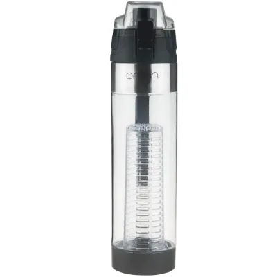 Origin - Tritan Fruit Infuser Water Bottle, BPA-Free, Flip Tip Lid, Great for Sports, Travel and Fits in Car Cup Holder, Leak Proof Design, Easy to Clean, Opens on Both Ends, 24 oz